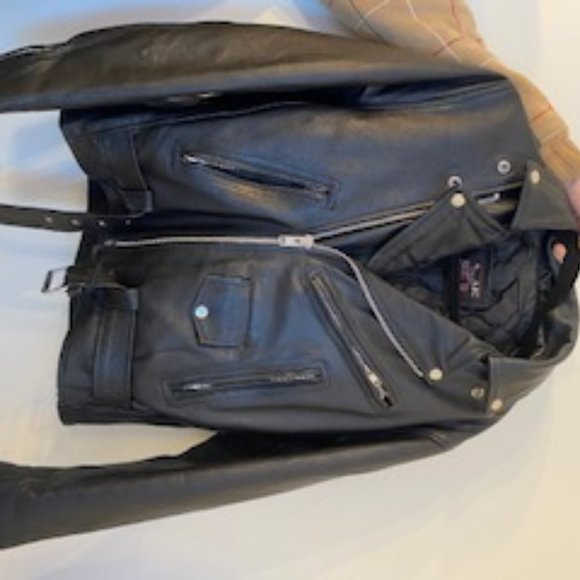 Black Leather Jacket - Picture 2 of 4